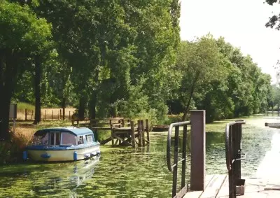 Hausboot am Canal du Midi